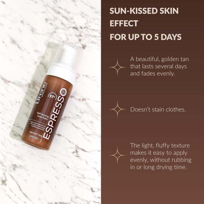 LIRENE PERFECT TAN SELF-TANNING FOAM 150ML